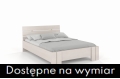 Łóżko sosnowe ARHUS HIGH białe
