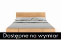 Łóżko bukowe HESSLER HIGH z szufladami
