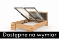 Łóżko bukowe GOTLAND HIGH ze skrzynią