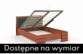 Łóżko bukowe GOTLAND HIGH ze skrzynią olcha