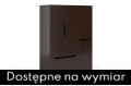 Szafa sosnowa BERGMAN 3D5S wenge