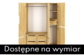 Szafa sosnowa BERGMAN 3D5S
