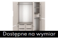 Szafa sosnowa BERGMAN 3D5S biała