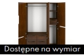 Szafa sosnowa BERGMAN 3D5S orzech
