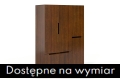 Szafa sosnowa BERGMAN 3D5S orzech