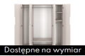 Szafa bukowa BERGMAN 4D biała