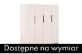 Szafa bukowa BERGMAN 4D biała