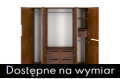 Szafa bukowa BERGMAN 4D5S orzech