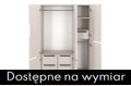 Szafa bukowa BERGMAN 3D5S biała