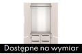 Szafa bukowa BERGMAN 2D4S biała