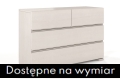 Komoda sosnowa VESTRE 4 biała