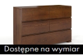 Komoda sosnowa VESTRE 5 orzech