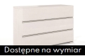 Komoda bukowa VESTRE 3 biała