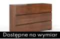 Komoda bukowa VESTRE 3 orzech