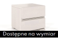 Szafka bukowa nocna VESTRE HIGH biała