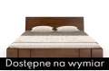 Łóżko sosnowe VESTRE HIGH orzech