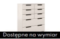 Komoda sosnowa SPECTRUM 8 biała