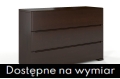 Komoda sosnowa SPARTA 3 wenge