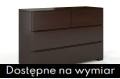 Komoda sosnowa SPARTA 4 wenge