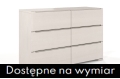 Komoda sosnowa SPARTA 6 biała