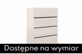 Komoda sosnowa SANDEMO 4S/80 biała