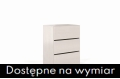 Komoda sosnowa SANDEMO 3S/60 biała