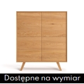 Regał drewniany QUATRO