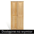 Szafa sosnowa NOVA 2D/1 na kulach