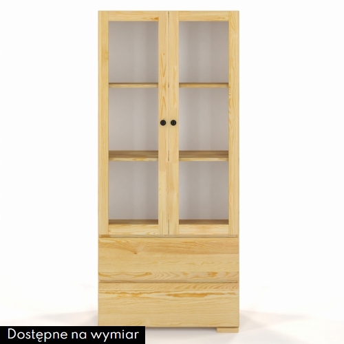 Witryna sosnowa SANDEMO 2S