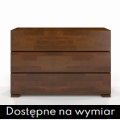 Komoda sosnowa HESSLER 3 orzech