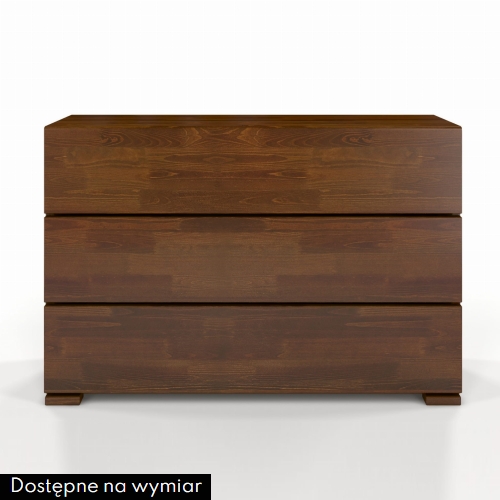 Komoda sosnowa HESSLER 3 orzech