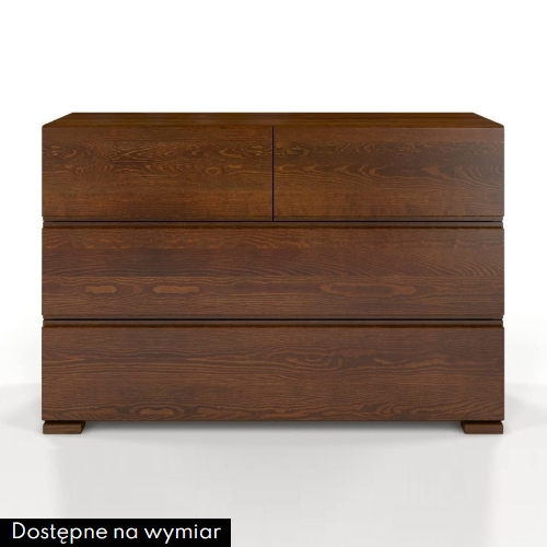 Komoda sosnowa VESTRE 4 orzech