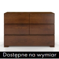 Komoda sosnowa VESTRE 5 orzech