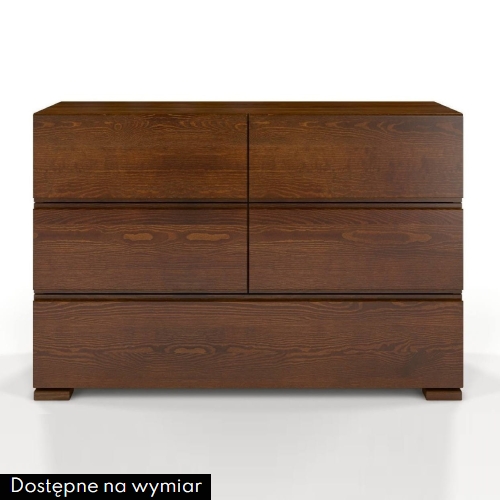 Komoda sosnowa VESTRE 5 orzech