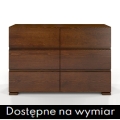 Komoda sosnowa VESTRE 6 orzech