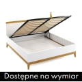 Łóżko drewniane LIVIA High ze skrzynią