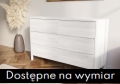 Komoda Modena Low 150_biała