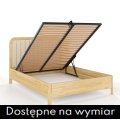 Łóżko sosnowe MODENA VIS z pojemnikiem