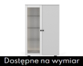 Witryna sosnowa NORVIK biały RAL