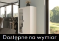 Witryna bukowa NORVIK biały RAL