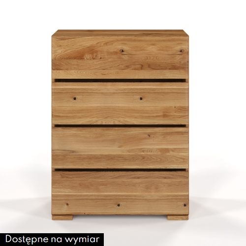 Komoda dębowa SANDEMO 4S/80