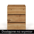 Komoda dębowa SANDEMO 3S/60