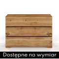 Komoda dębowa SANDEMO 3S