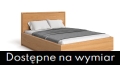 Łóżko drewniane LINEA ze skrzynią