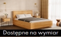 Łóżko drewniane LINEA ze skrzynią