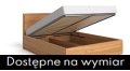 Łóżko drewniane LINEA ze skrzynią