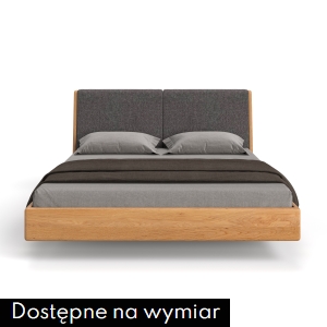 Łóżko drewniane LUMO lewitujące z litego drewna