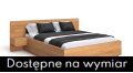 Łóżko drewniane WIDE z pojemnikiem na pościel