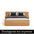 Łóżko drewniane WIDE z pojemnikiem na pościel