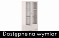 Witryna bukowa SANDEMO 2S biała